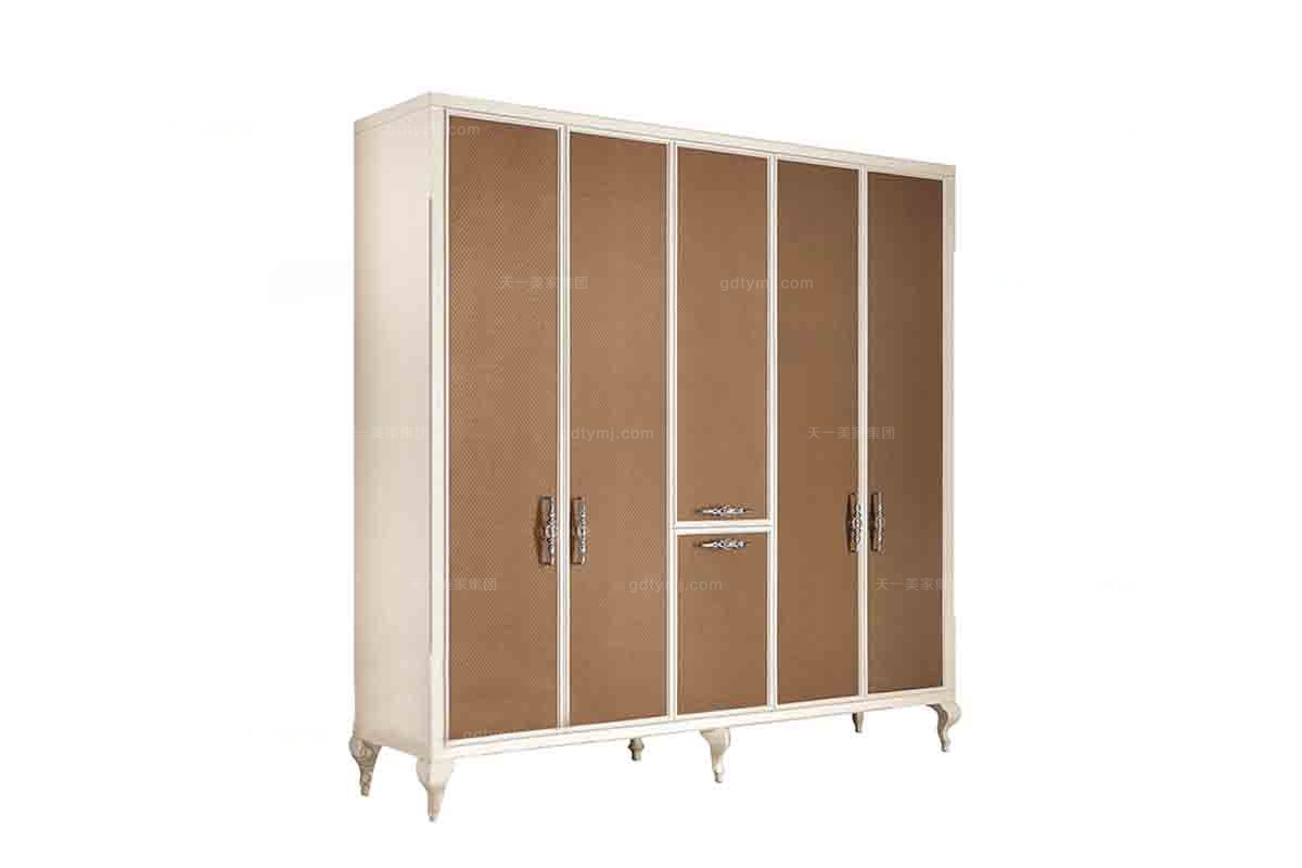 高端別墅家具后現代五門衣柜北京別墅家具公司