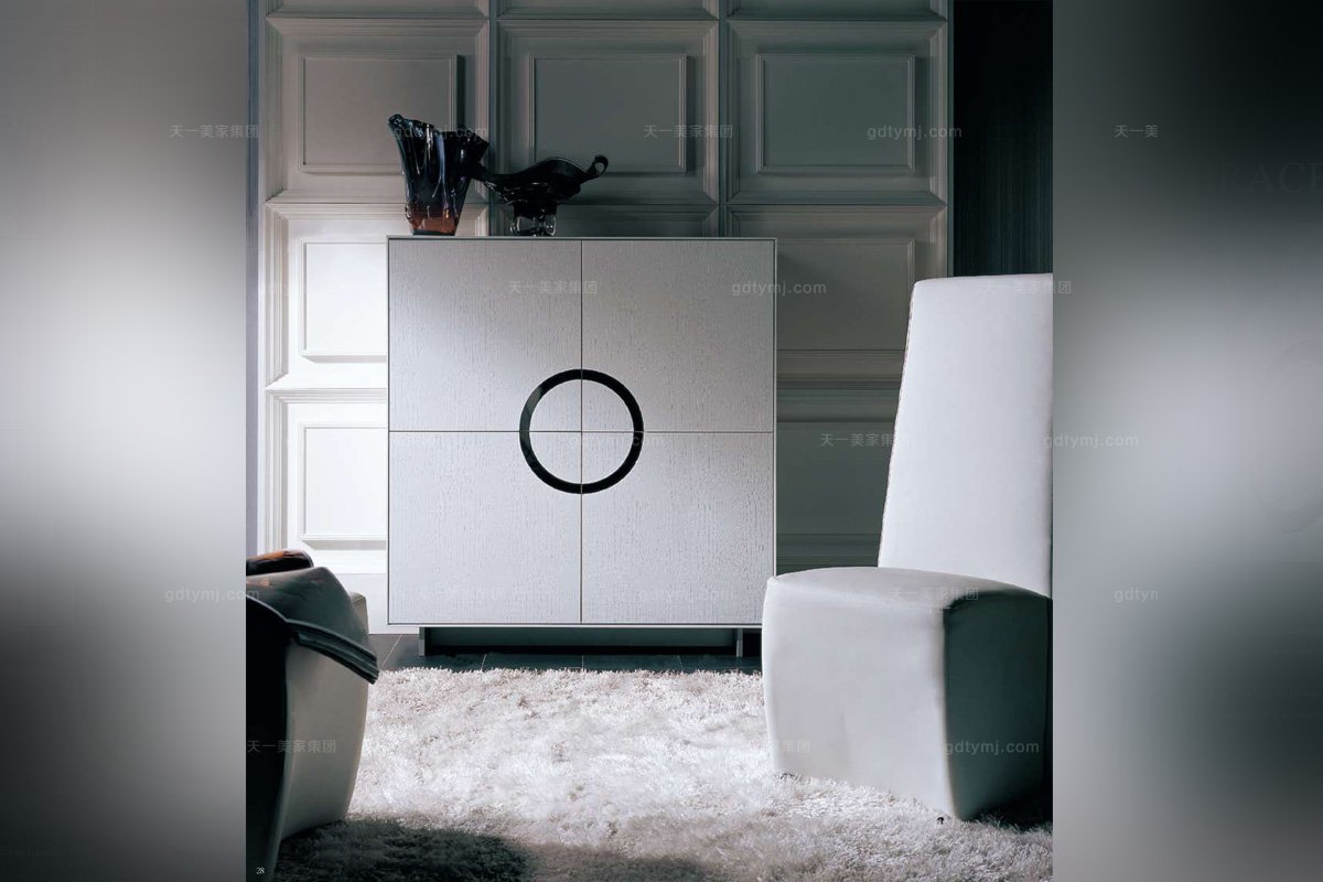 高端別墅后現代多用柜