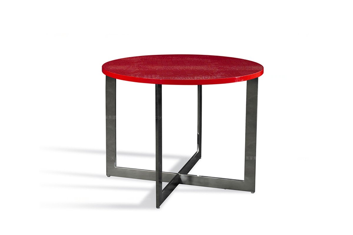 高端別墅后現代床頭柜