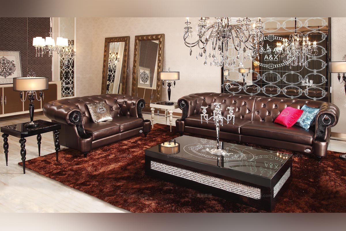 高端別墅后現代長幾