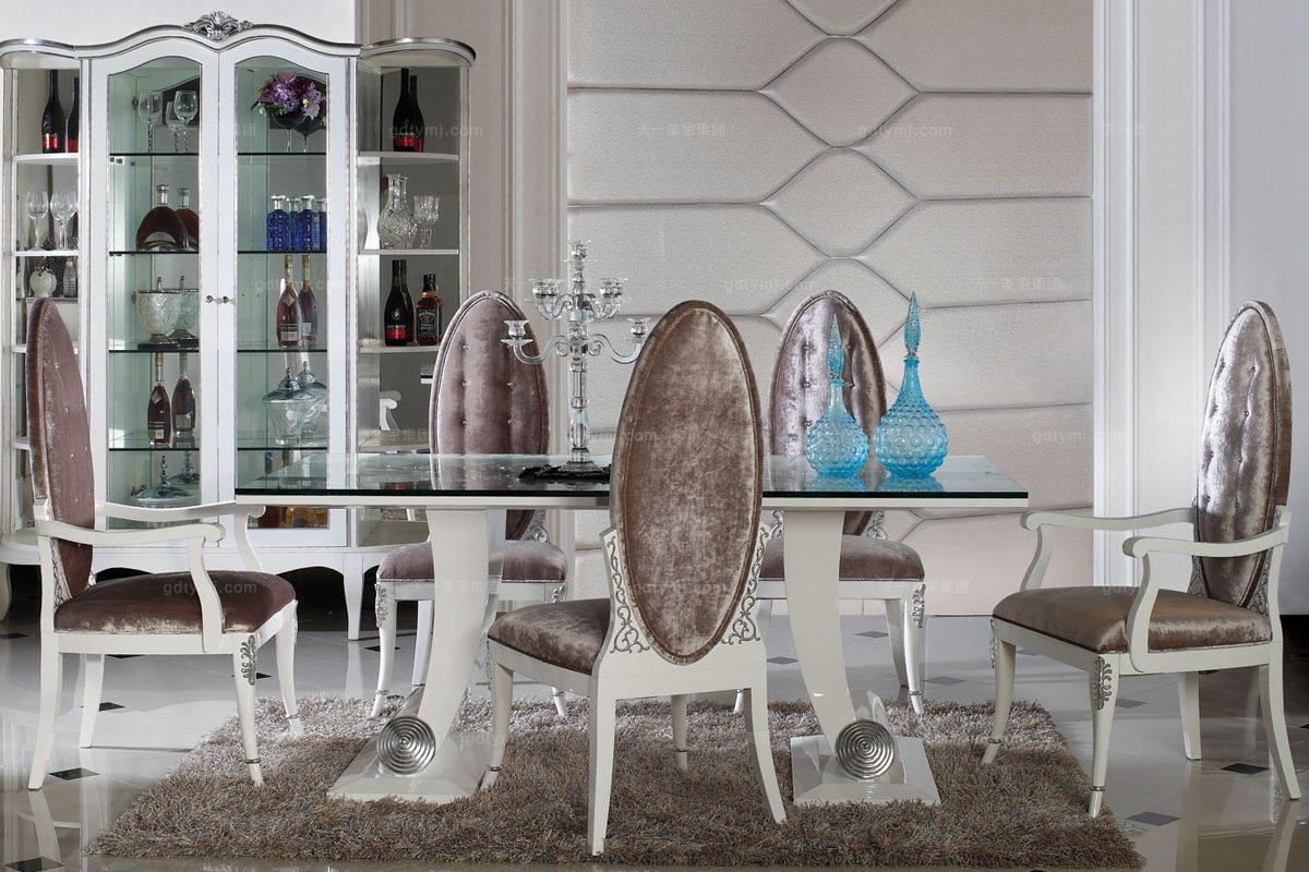 高端歐式家具奢華新古典餐椅