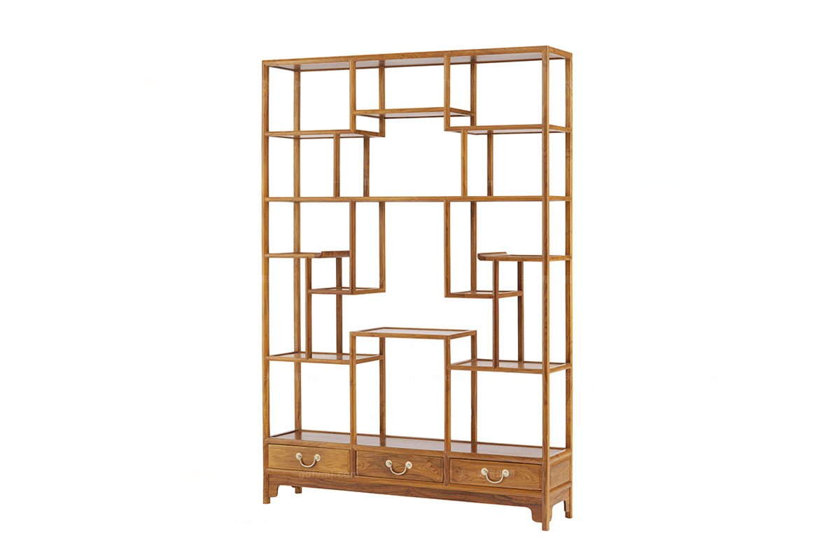 實(shí)木家具紅木博古架