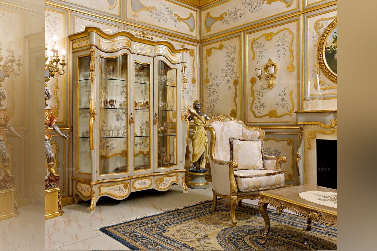 Andrea Fanfani 高端雕刻布藝沙發組合