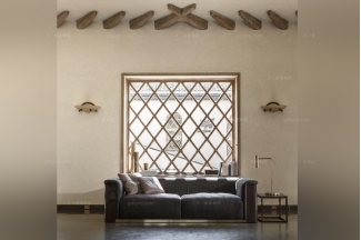 Daytona后現代客廳布藝沙發系列