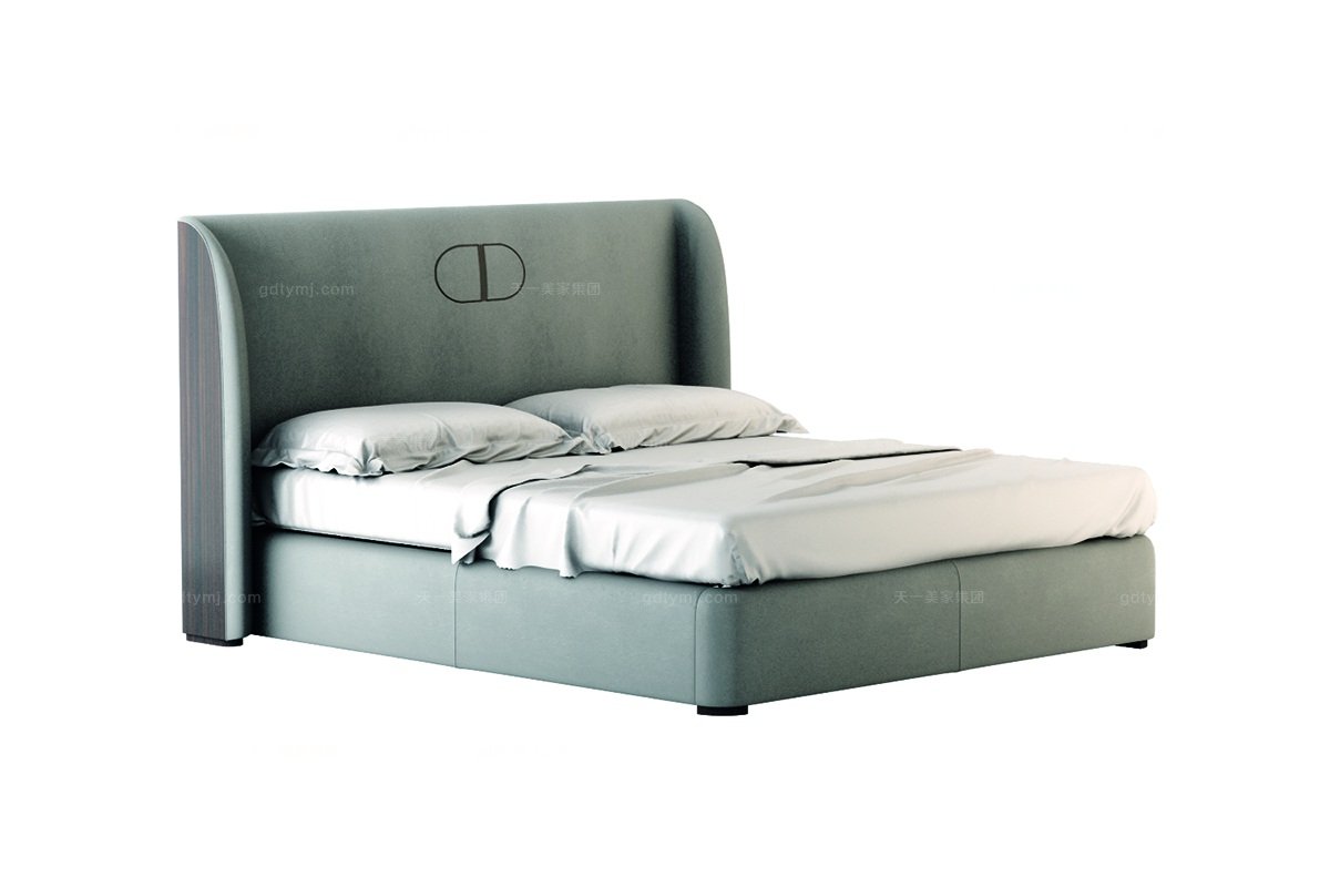 Daytona后現(xiàn)代臥室布藝軟床系列