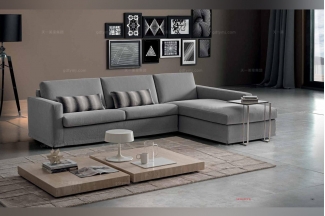 Dema高端時尚簡約現代轉角灰色沙發