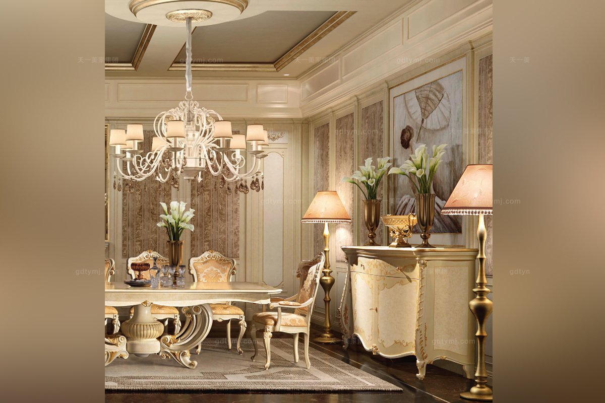 SIGNORINI&COCO歐式金色實(shí)木儲柜