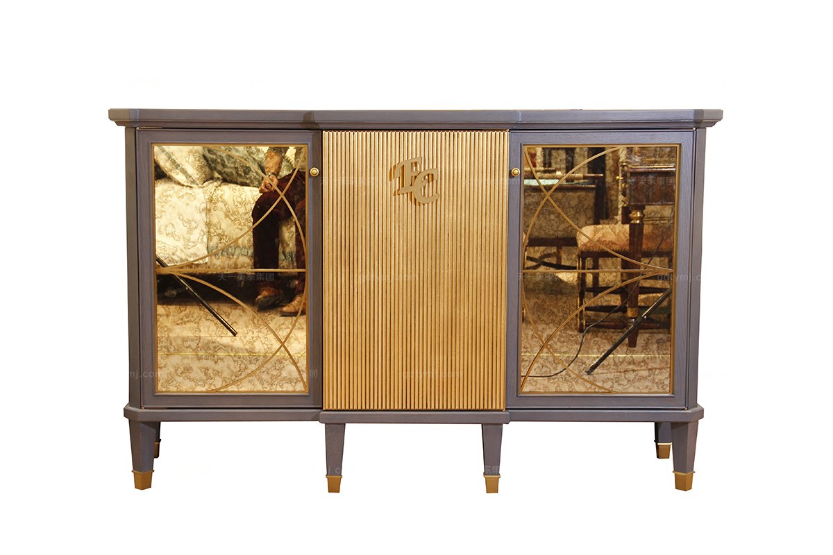 高端時尚現代新古典酒店會所家居裝飾柜