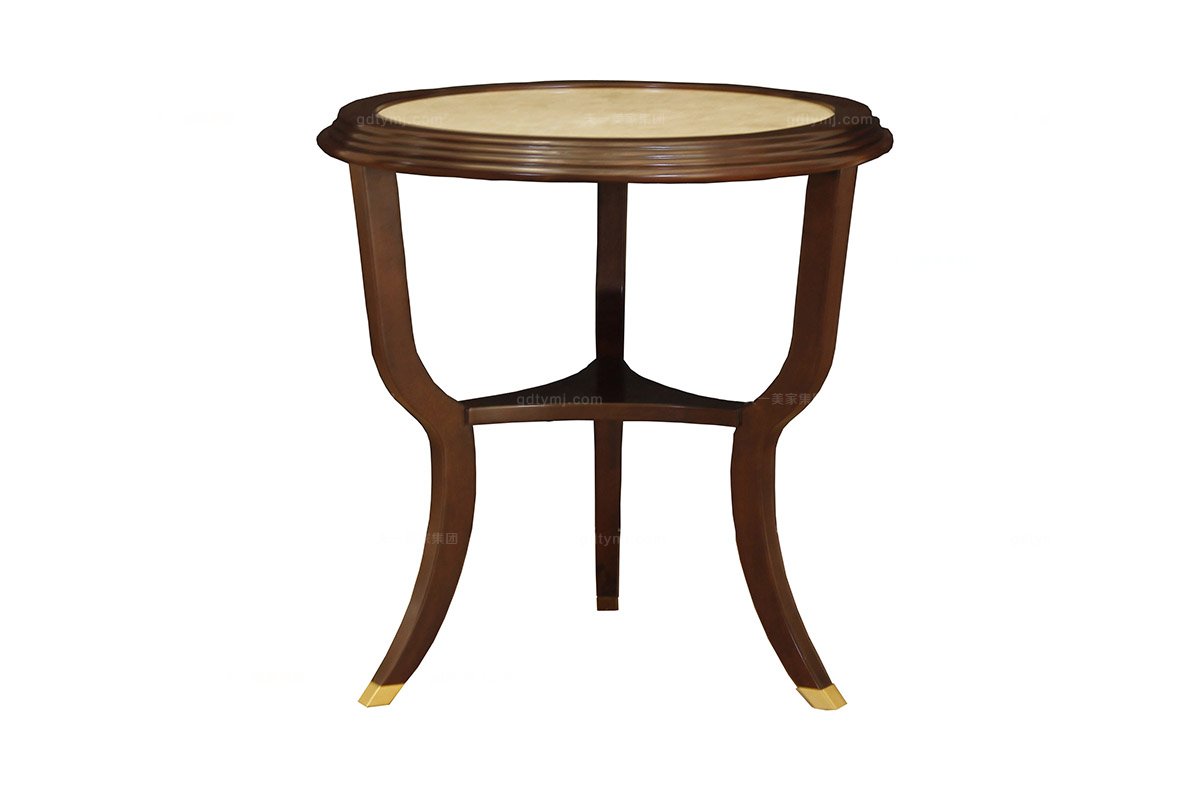 高端時尚現代新古典別墅西安會所家具角幾