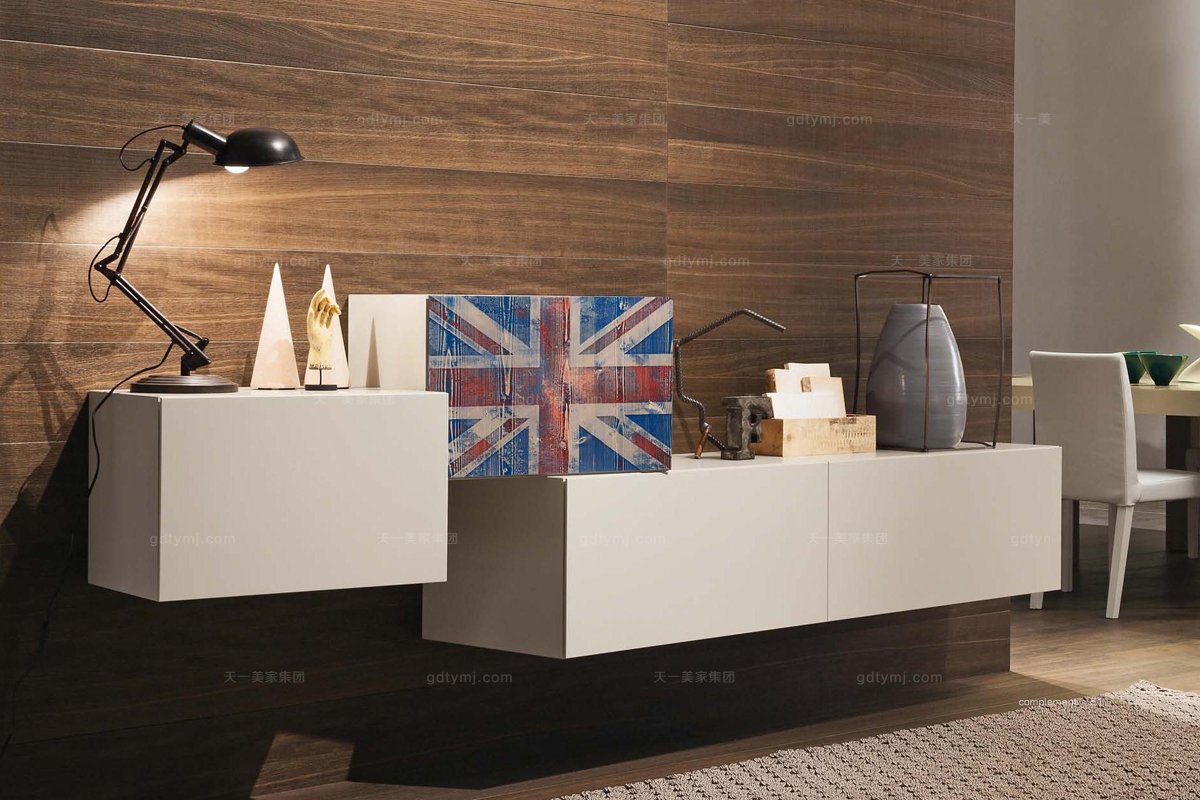 Presotto后現代白色電視柜