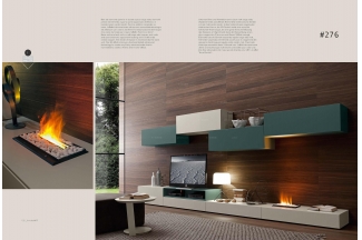 Presotto后現代實木電視柜系列