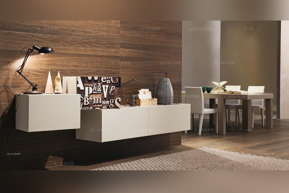 Presotto后現代白色電視柜