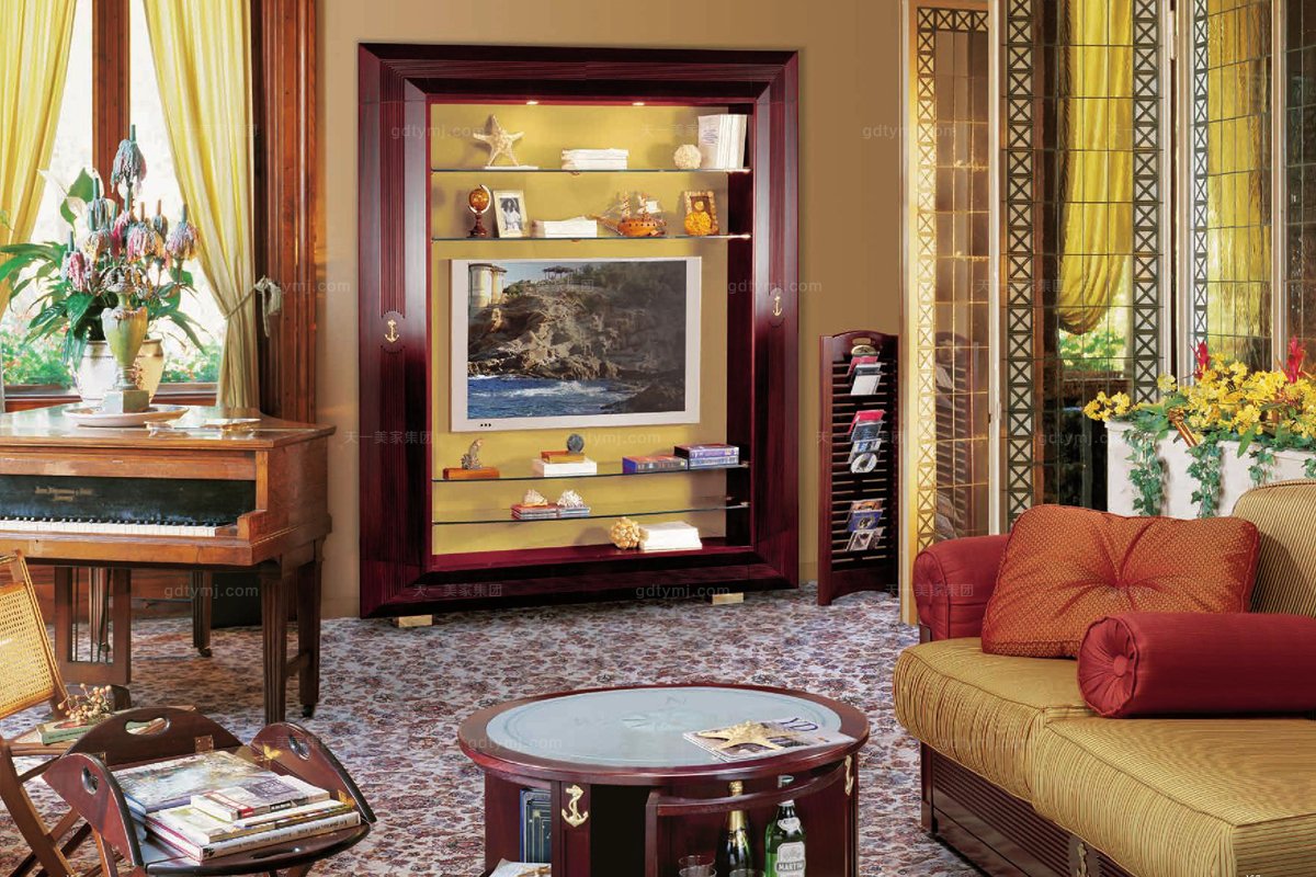 Caroti 卡若緹實木框架布藝沙發客廳系列