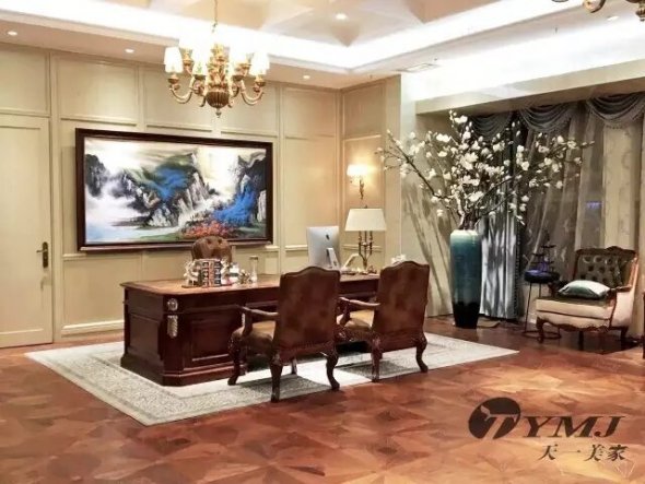 西安華榮魏家餐飲-美式現代整體家具