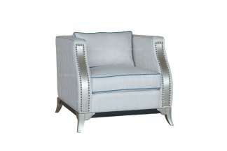 售樓部家具售樓處家具高端法式單人位沙發