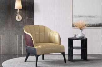 時尚高端別墅家具奢華會所家具輕奢后現代休閑椅