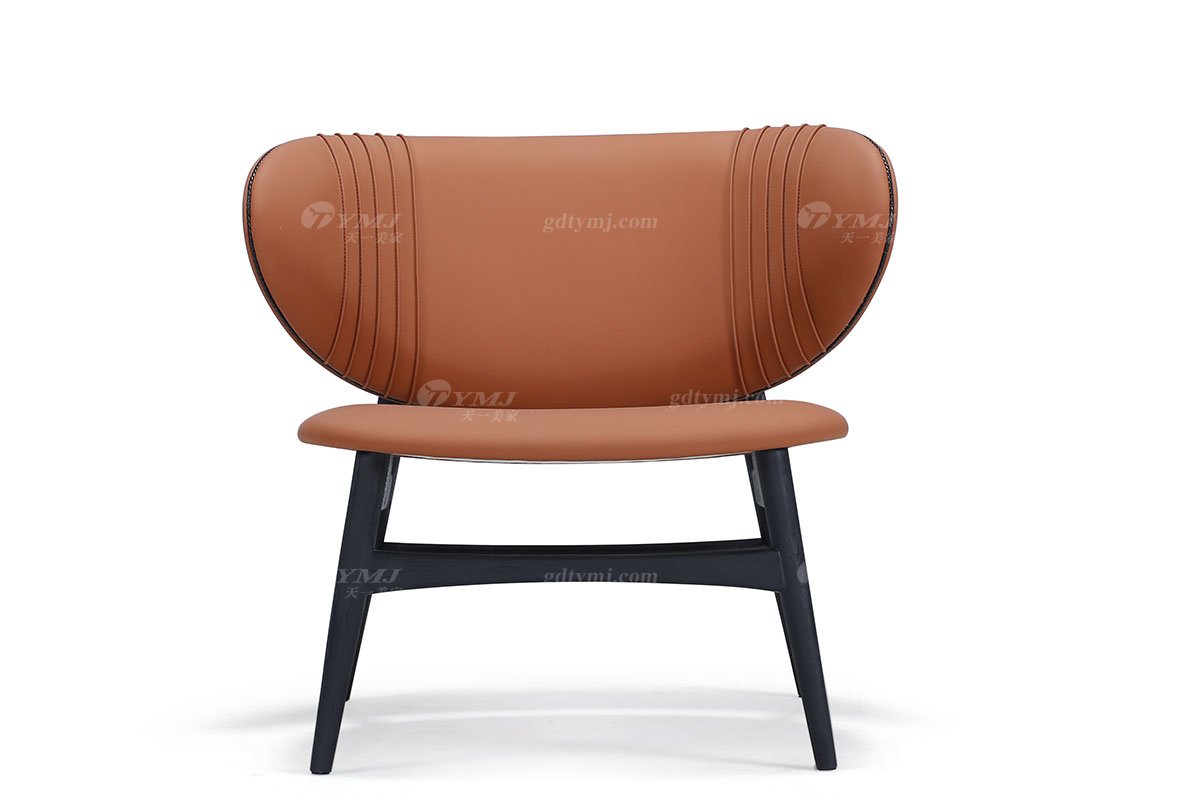 豪華別墅家具奢華會所家具輕奢后現代客廳時尚綠色生態皮沙發組合休閑椅