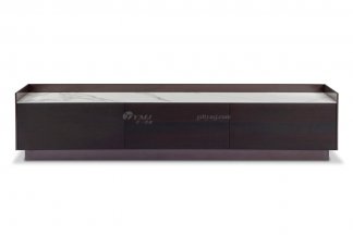 意式極簡風(fēng)格高端別墅家具現(xiàn)代輕奢時(shí)尚客廳星空曜影+巖板電視柜