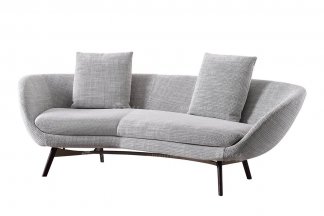 意式極簡風格高端別墅家具品牌現代輕奢時尚客廳布藝轉角沙發