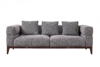 意式極簡風格高端別墅家具品牌現代輕奢簡約時尚客廳舒適布藝三位沙發