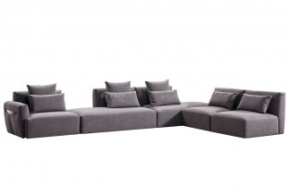 意式極簡風格高端別墅家具品牌現代輕奢簡約時尚客廳舒適布藝組合沙發