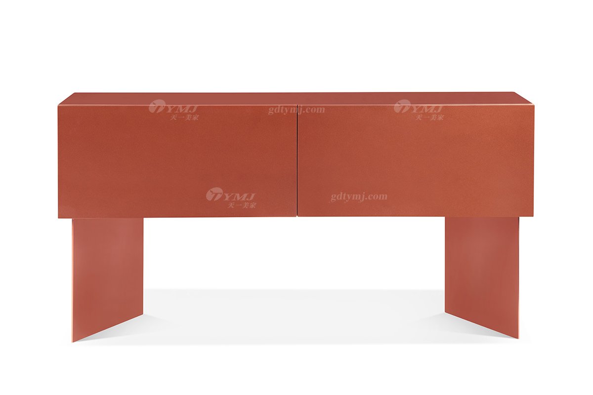 意式極簡(jiǎn)風(fēng)格高端別墅豪宅家具品牌現(xiàn)代輕奢簡(jiǎn)約時(shí)尚紅烤漆色玄關(guān)