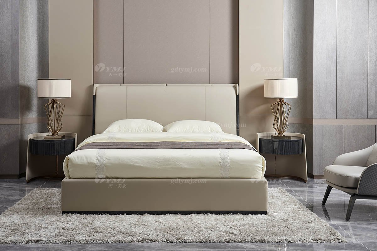 高端別墅豪宅家具星級酒店家具品牌后現代輕奢風格臥室時尚床頭柜床頭柜