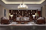 傳統與時尚的融合，看看一款原創高端雅奢新中式沙發是如何設計出來的？