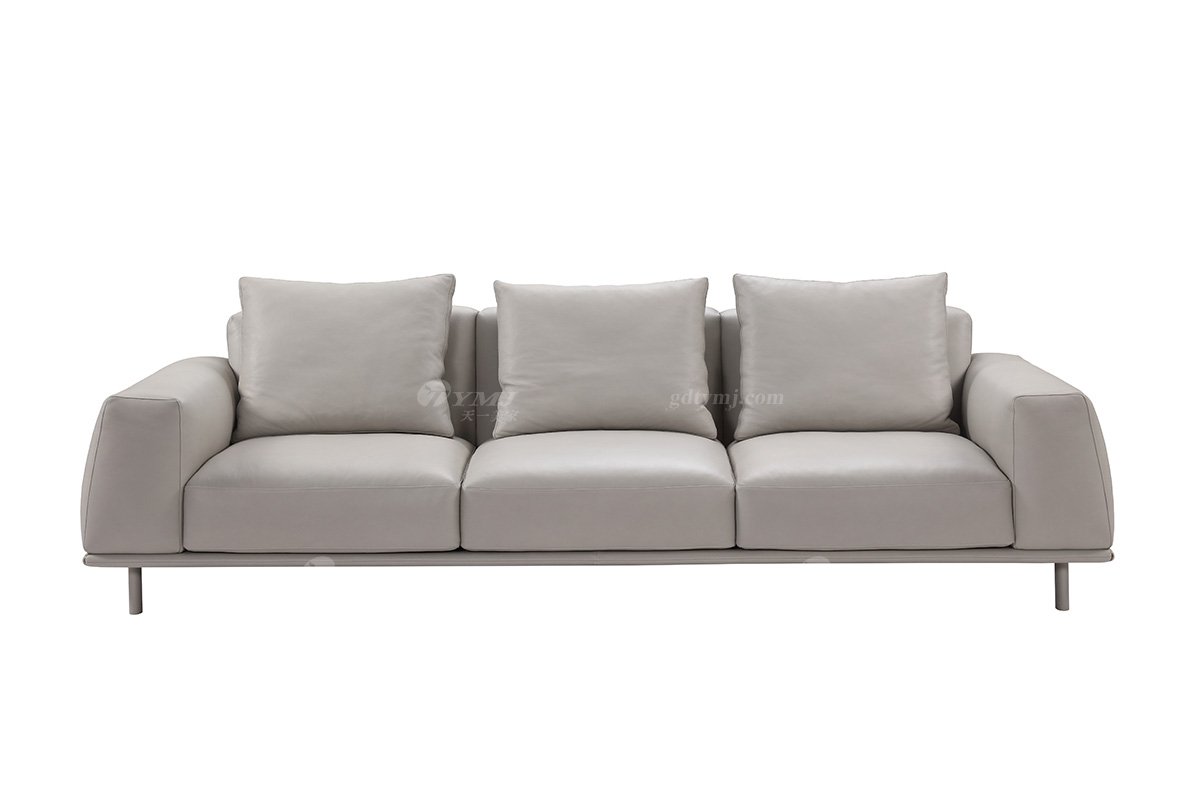 意式極簡風格別墅會所家具現代簡約客廳四位沙發(fā)