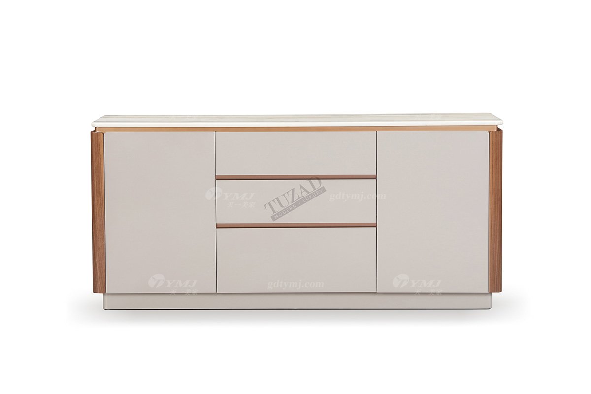 輕奢后現代風格家具高端會所別墅品牌簡約大氣餐邊柜