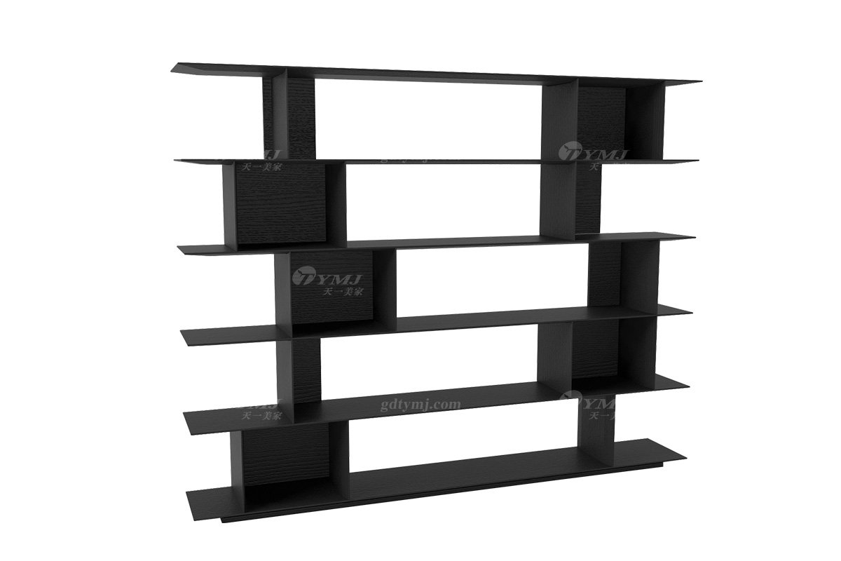 極簡(jiǎn)風(fēng)格家具別墅會(huì)所舒適高級(jí)家用簡(jiǎn)約煙熏書(shū)架