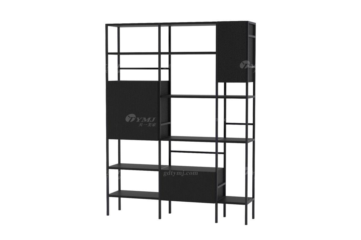 極簡(jiǎn)風(fēng)格家具高級(jí)別墅會(huì)所家用簡(jiǎn)約碳素鋼書(shū)架