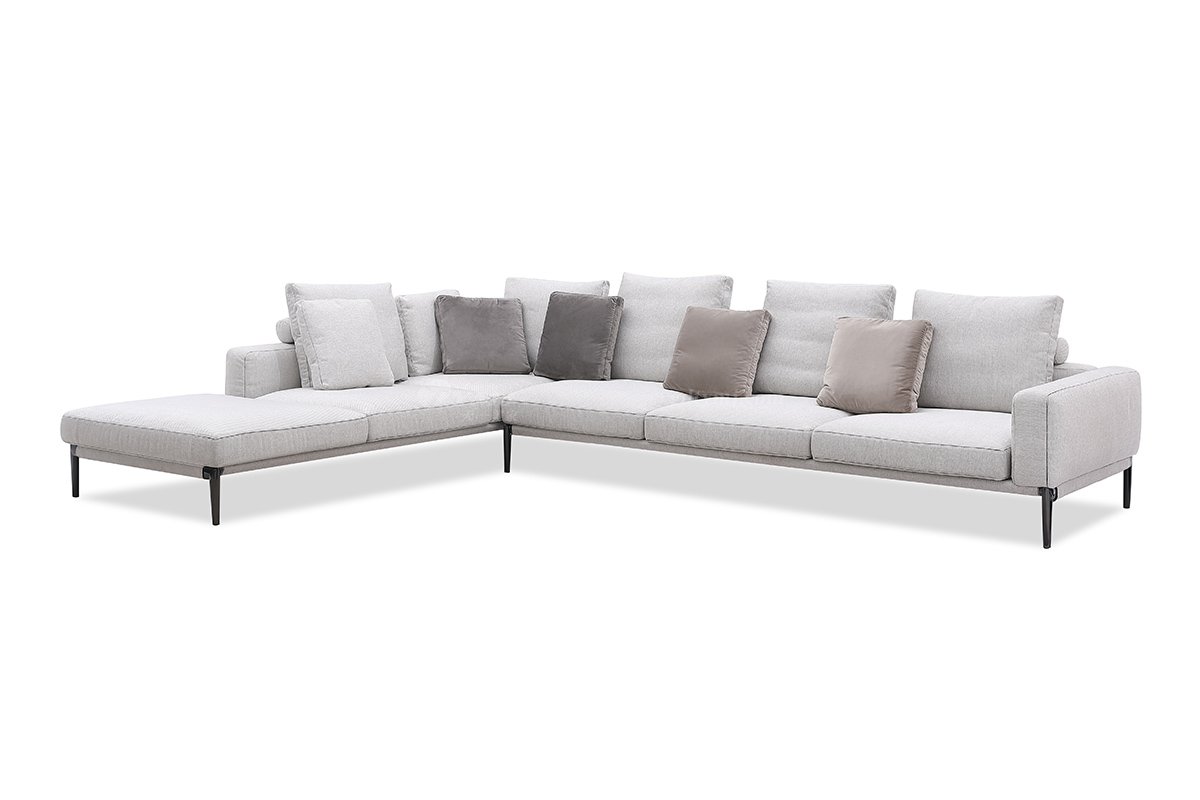 時尚高端現代極簡家具別墅大宅家用真布藝組合多位沙發