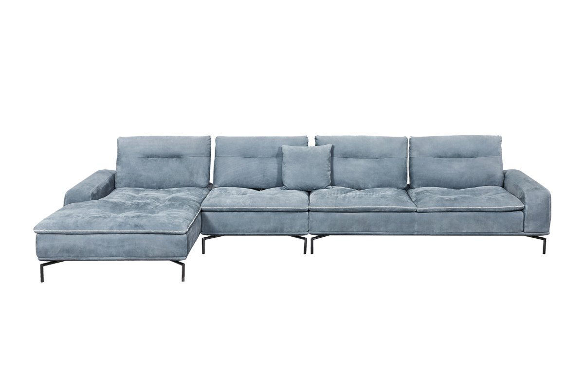 時尚高端現(xiàn)代極簡家具別墅大宅家用舒適全皮組合沙發(fā)