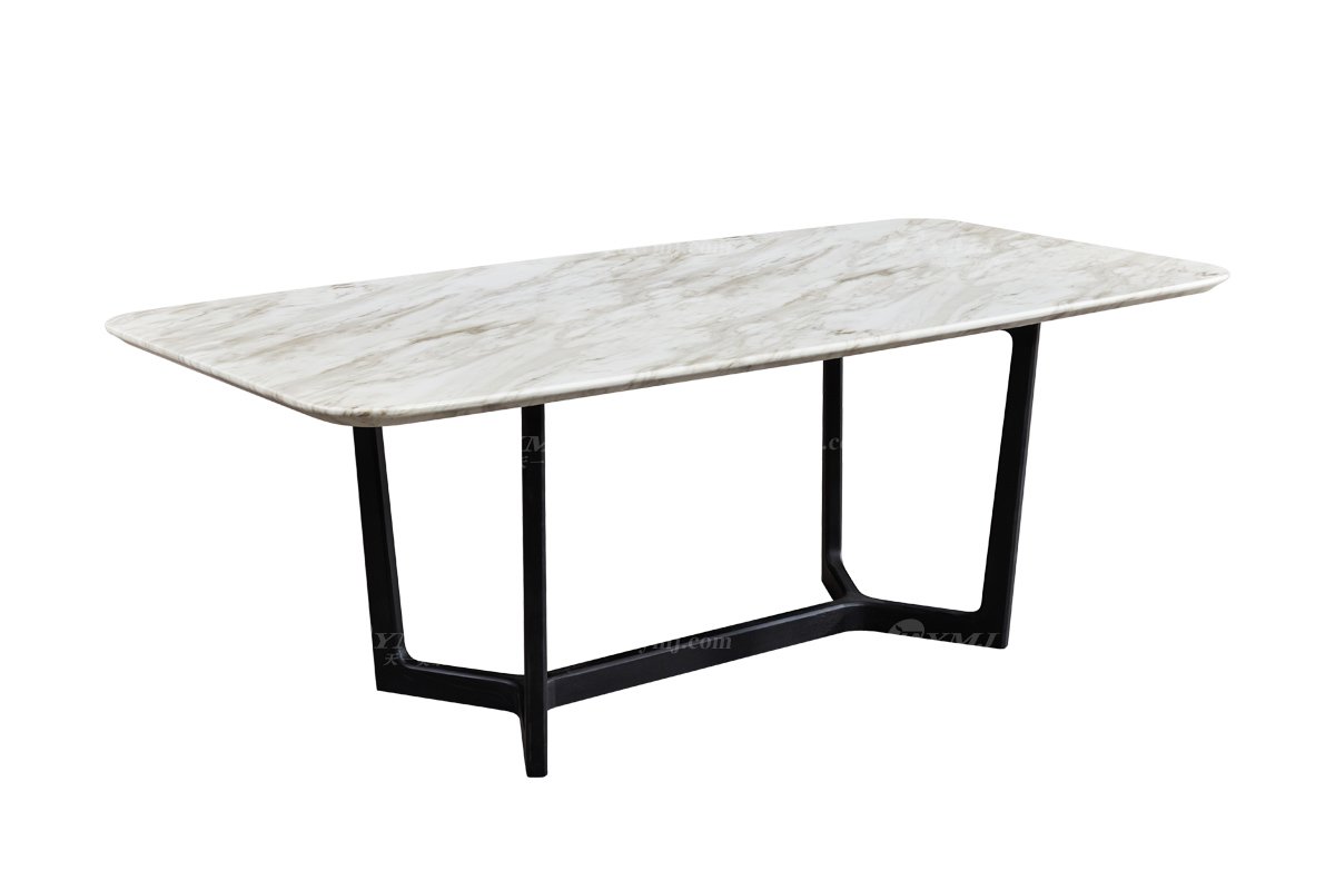  現代簡約家具高端別墅會所家用時尚進口巖板長餐臺