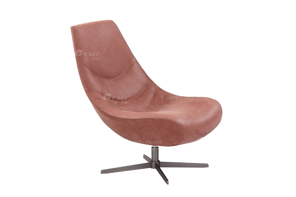 意式雅奢風格家具高端別墅會所家具真皮時尚創意休閑椅腳踏LC2207休閑椅1