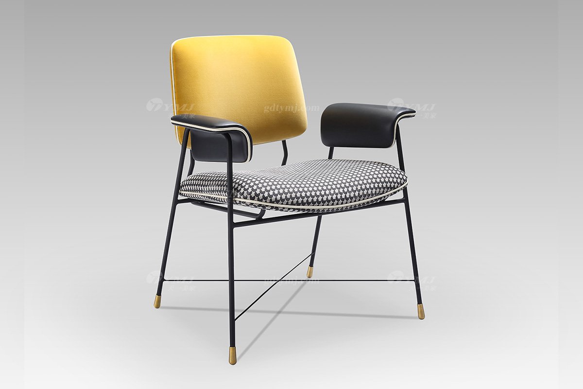 意式雅奢風格家具高端別墅會所家具簡約休閑椅LC2808休閑椅1