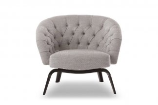 意式雅奢風(fēng)格家具高端別墅會(huì)所家具簡(jiǎn)約布藝休閑椅