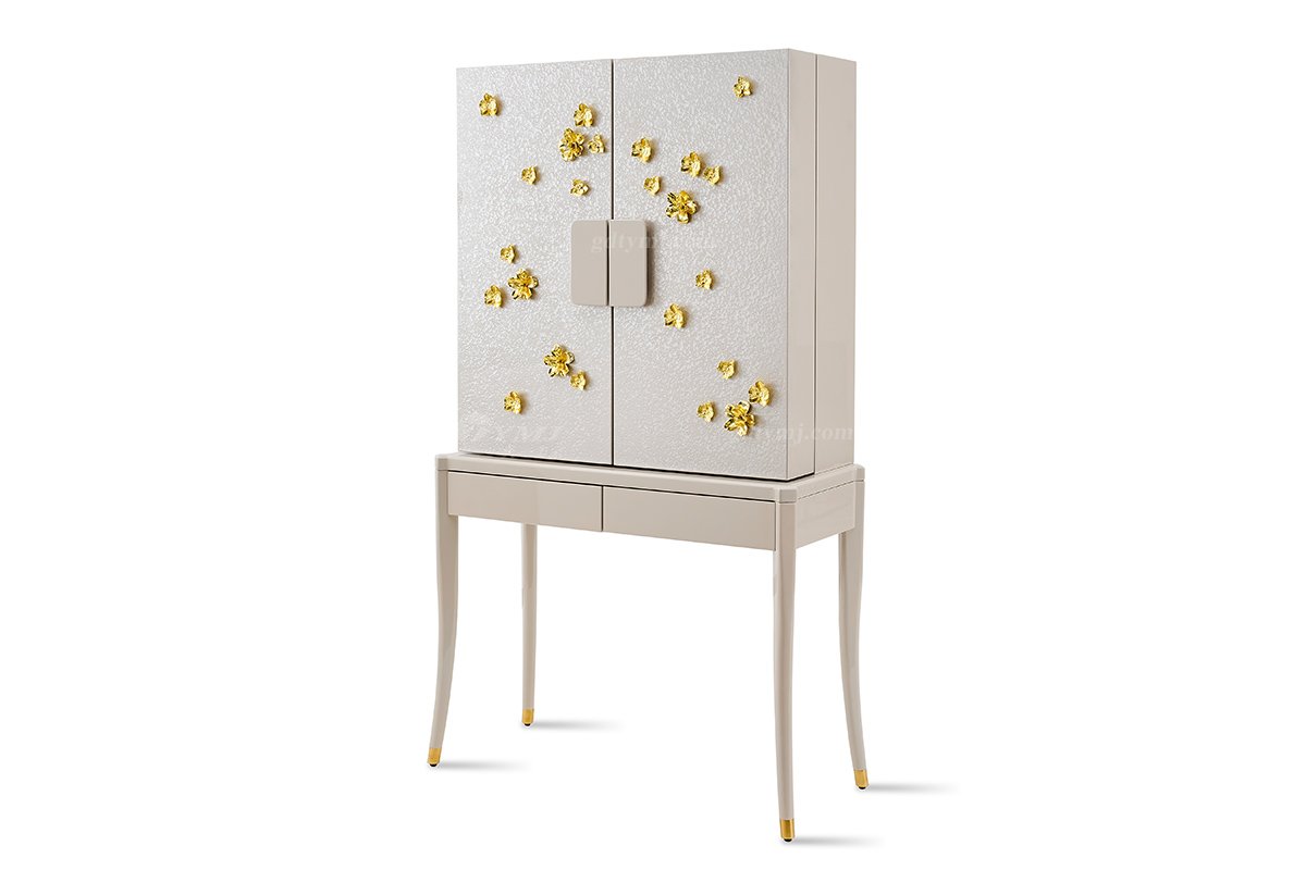 意式輕奢家具高端別墅會所豪宅家用時尚奢華創意梳妝臺B017B15妝臺1