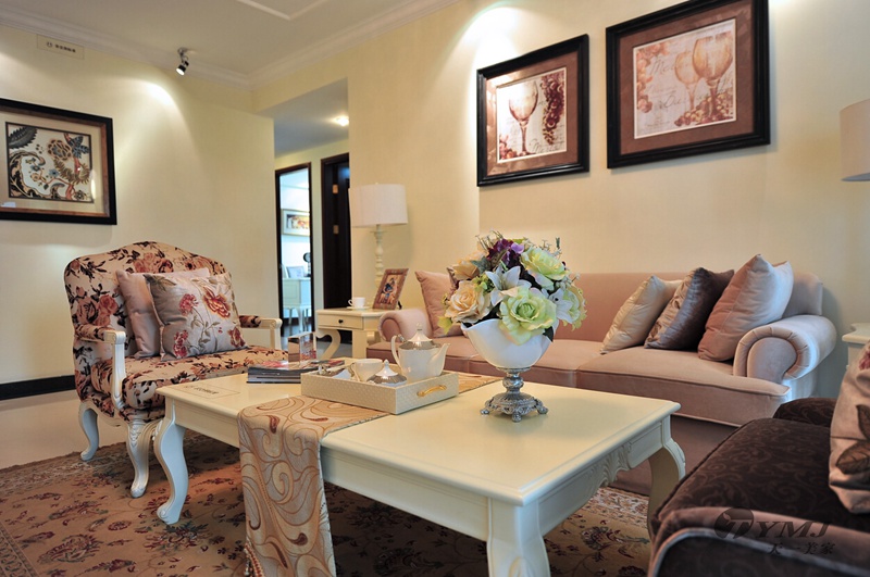 【天一美家案例】濟南恒大田園風(fēng)格樣板房-軟裝工程