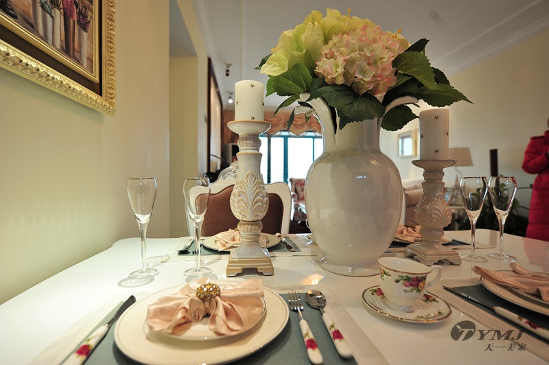 【天一美家案例】濟南恒大田園風(fēng)格樣板房-軟裝工程