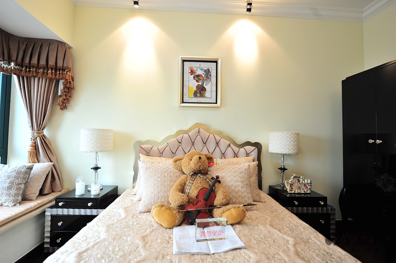 【天一美家案例】濟南恒大田園風(fēng)格樣板房-軟裝工程