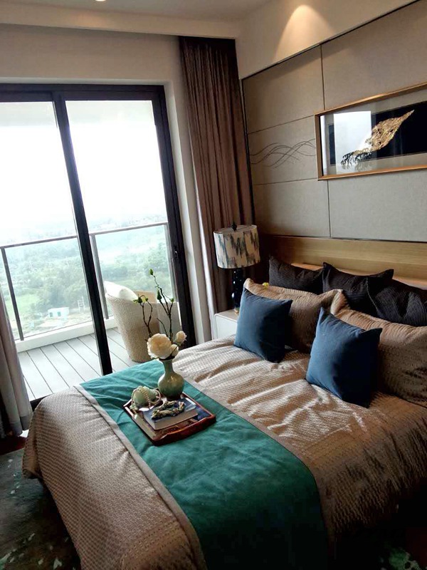 【天一美家案例】三亞海棠中央云品公寓-現代簡約樣板間