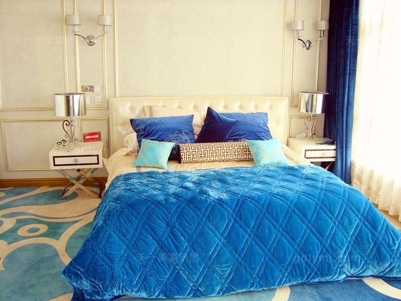 高檔現代風臥室2