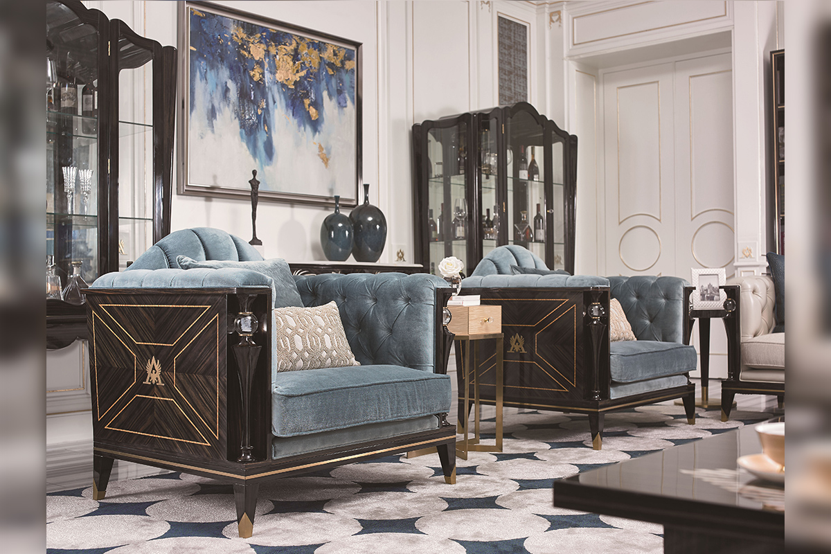 天一美家輕奢單人沙發