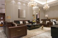 輕奢風格真皮沙發(fā)有哪些需注意的選購技巧？高端輕奢真皮沙發(fā)圖片欣賞!