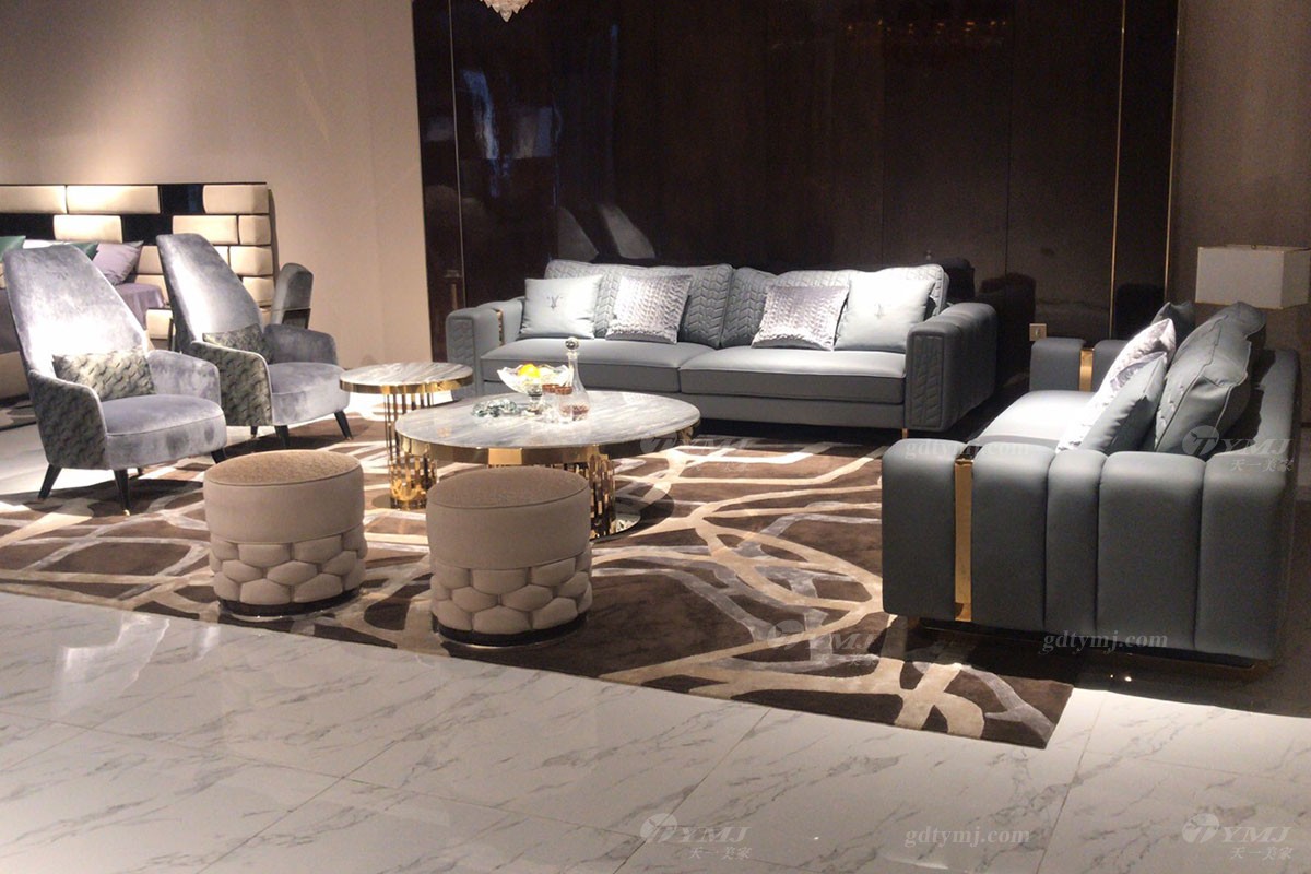 天一美家輕奢客廳沙發