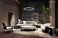 您想要的現代輕奢風，如飄逸的云彩般，柔和中富有氣勢！