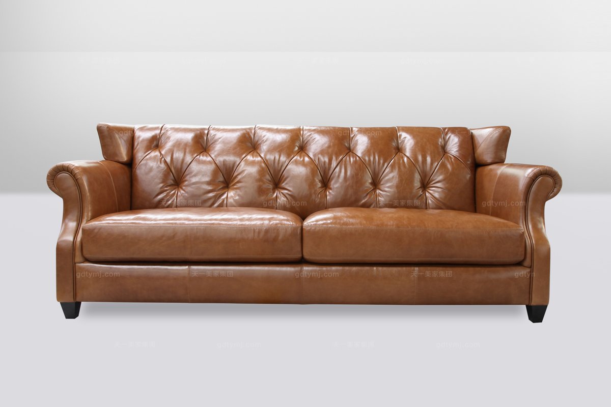 歐式真皮沙發