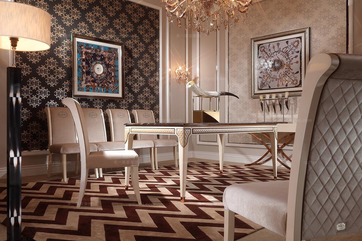 高檔后現代餐桌椅